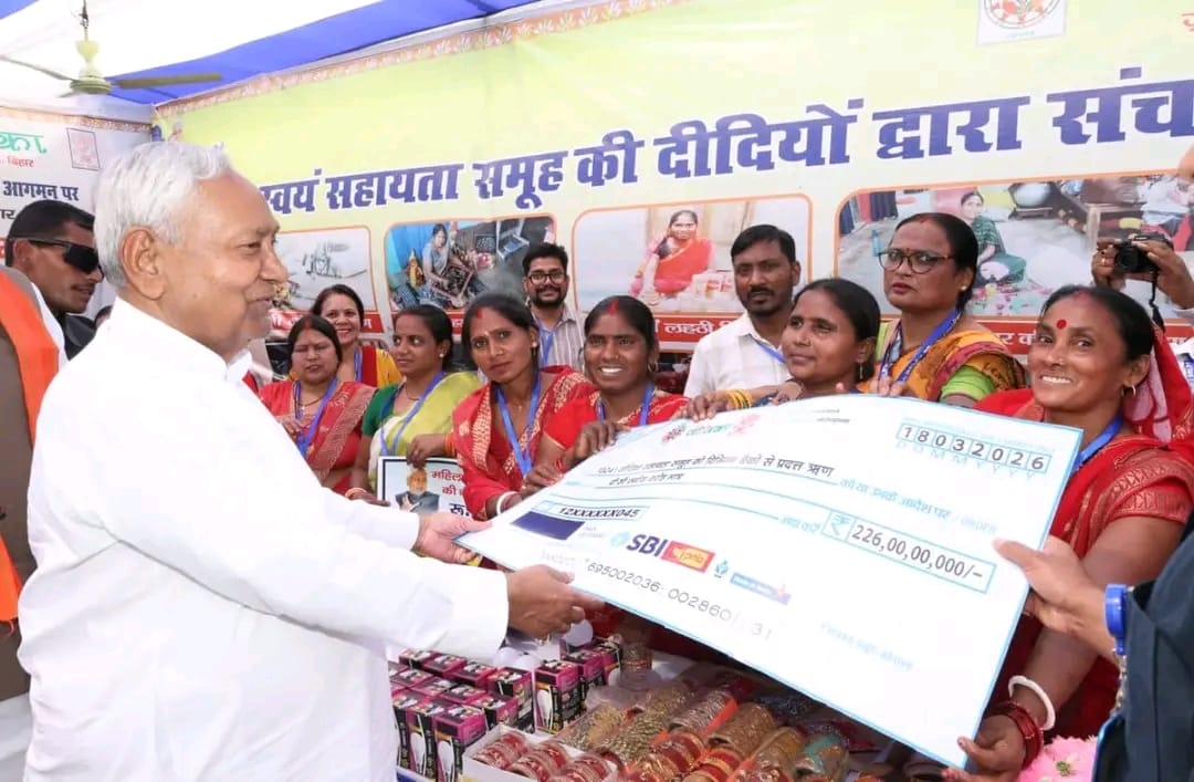 नवादा जिले में मुख्यमंत्री ने 55 करोड़ की लागत से 37 योजनाओं का उद्घाटन