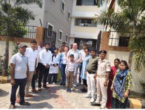 अंतरदेशीय दत्तक ग्रहण के तहत बालक को मिला नया परिवार